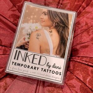 INKED by Dani Fine Line Temporary Tattoo Pack